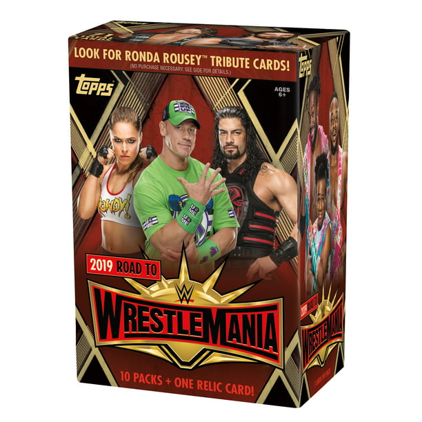 2019 Topps Road to WrestleMania WWE Shirt Relics All Sets Included
